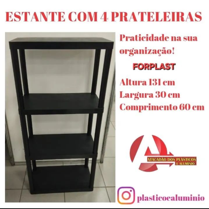 Estante multiuso de plástico  - Foto 3