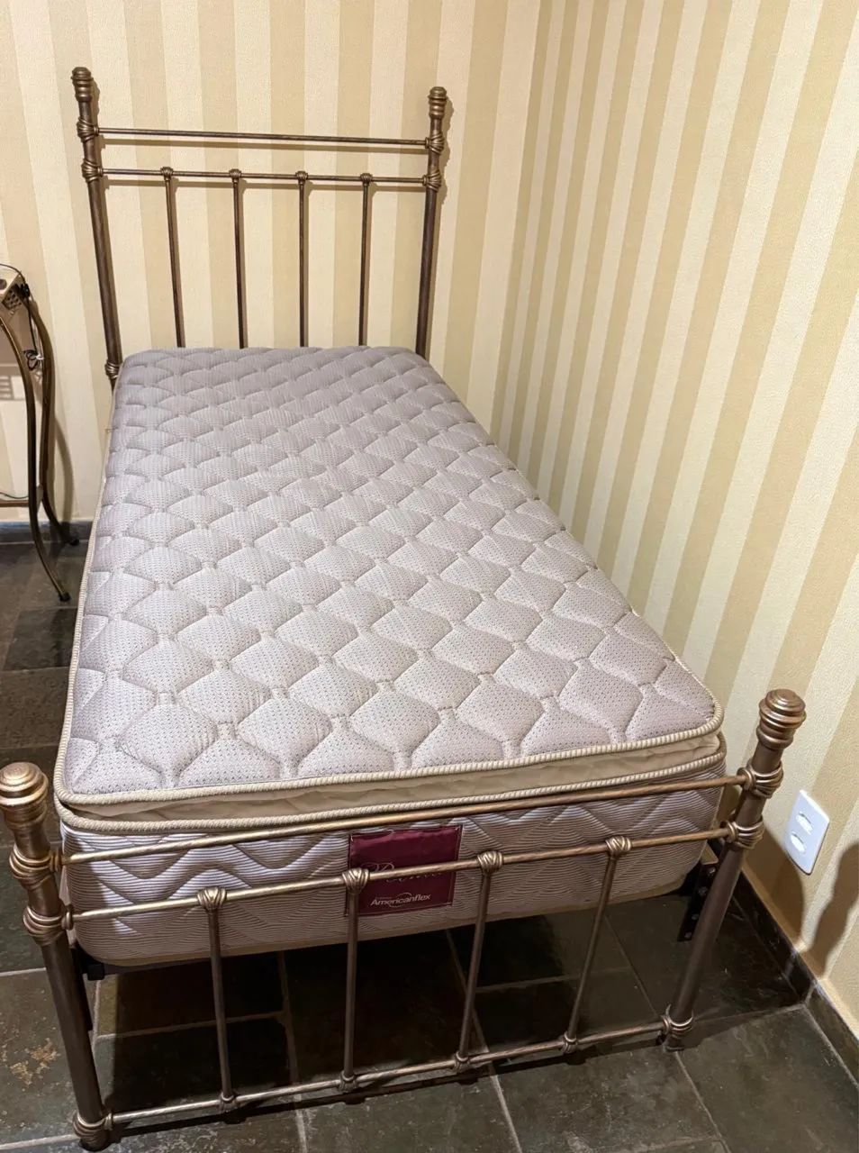 Cama solteiro de ferro  - Foto 3