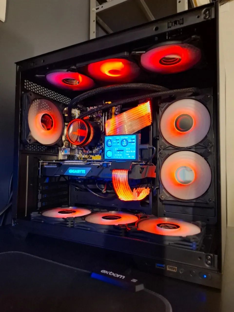 CPU Gamer 16gb DDR4 I5-10400F RTX 2060 - Foto 3