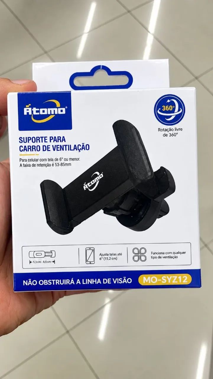 Suporte Veicular para Celular Átomo 36