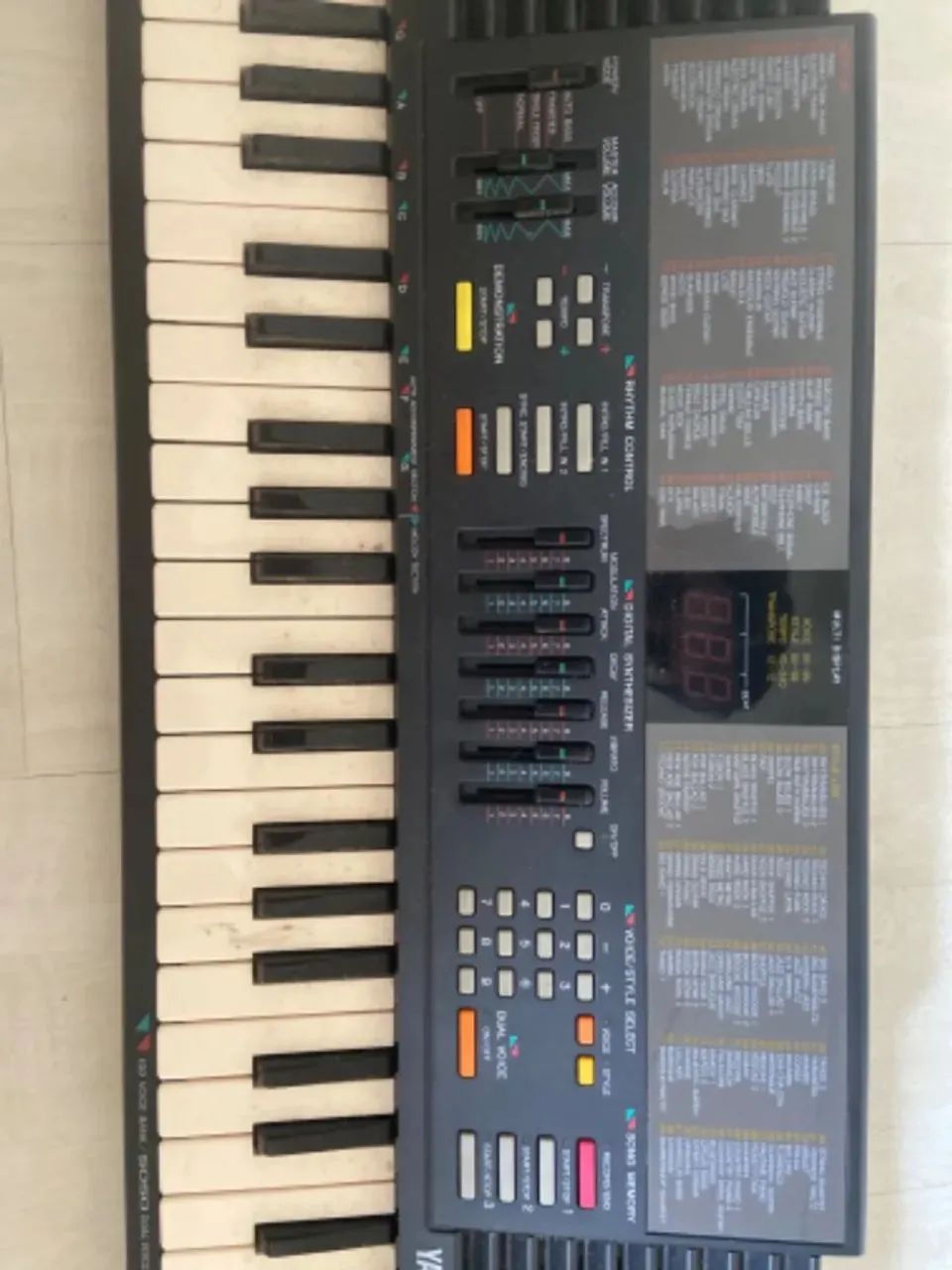 TECLADO YAMAHA MUITO RARO  - Foto 2