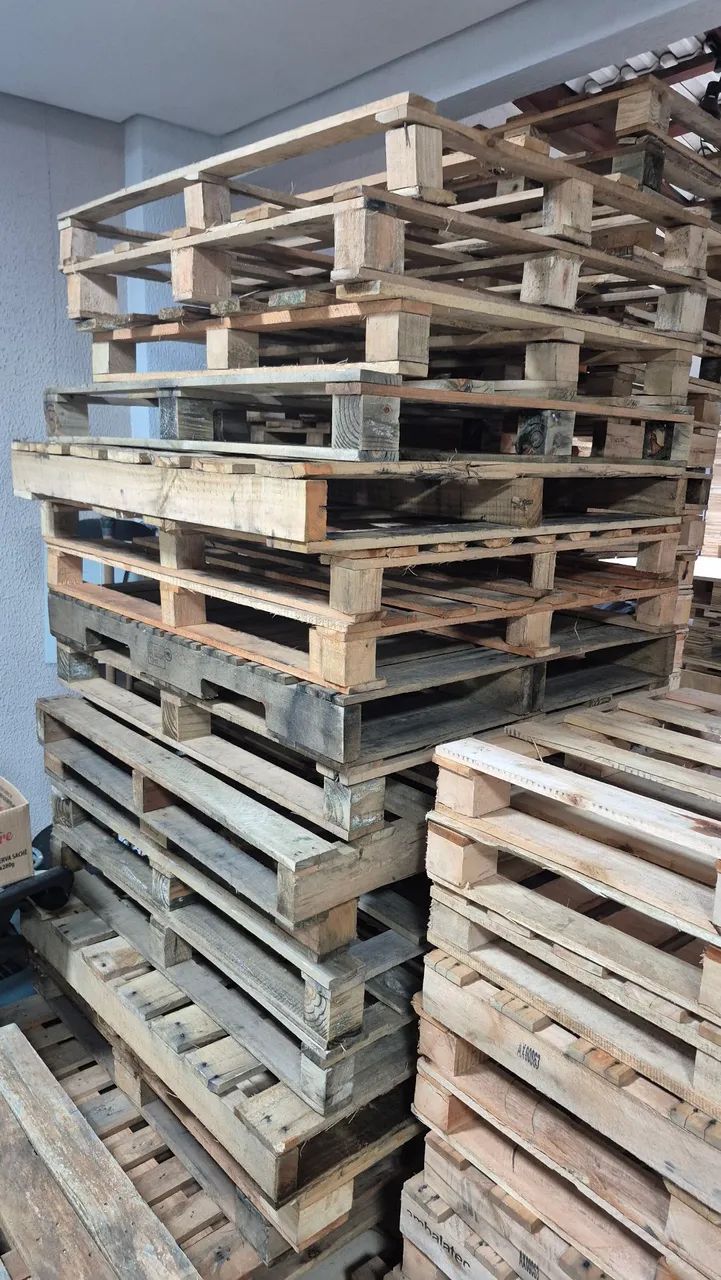 Pallets seminovos, várias medidas madeira eucalipto,entregamos.  - Foto 2