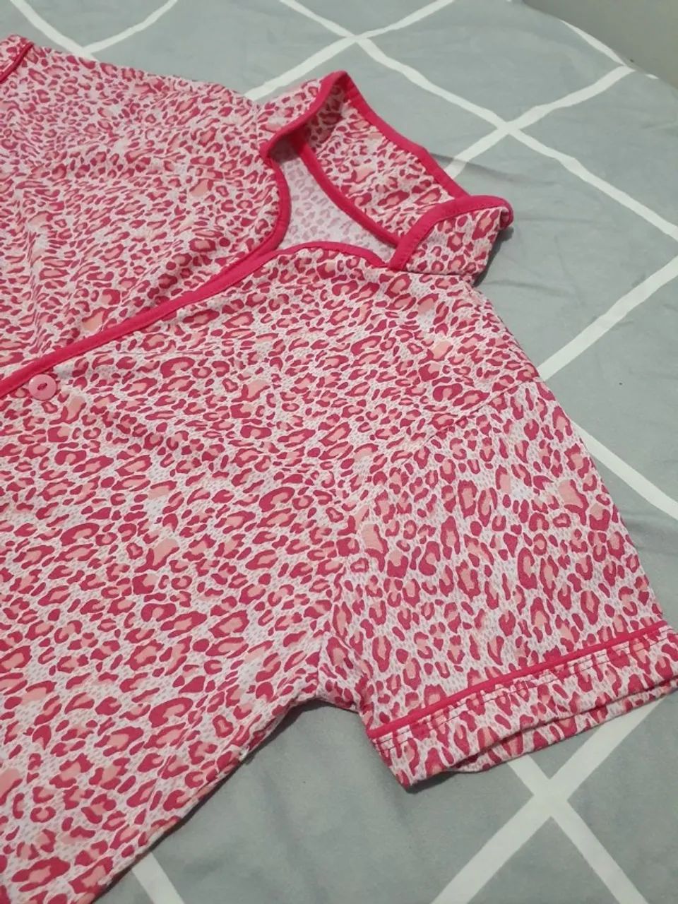 Camisola feminina oncinha rosa g