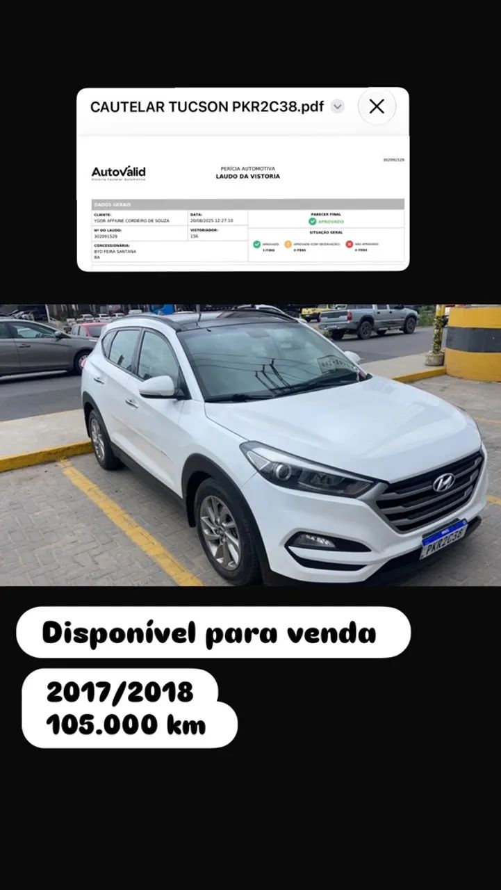 Hyundai Tucson GLS 1.6 TURBO 16V AUT. 2018