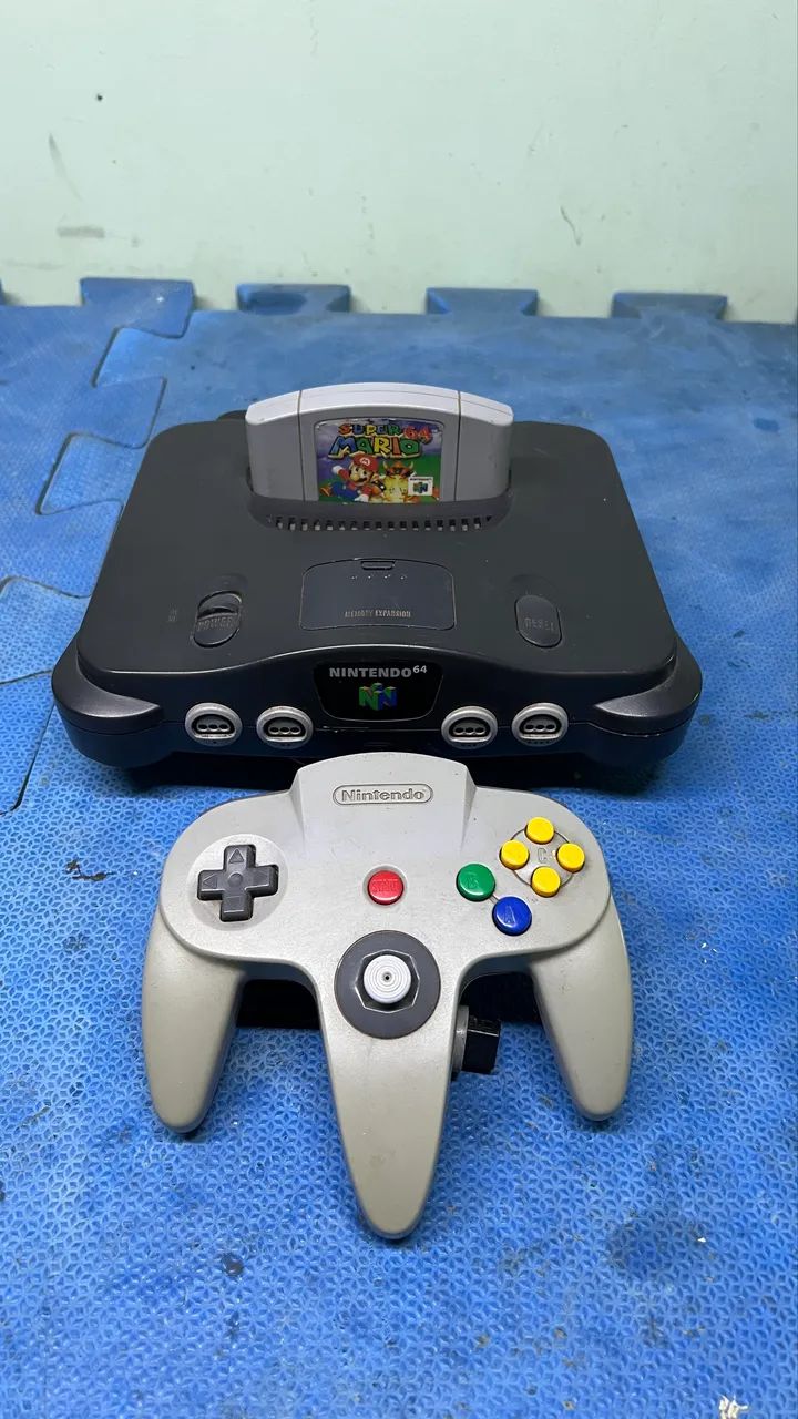 nitendo 64 com 1 jogo - Foto 2