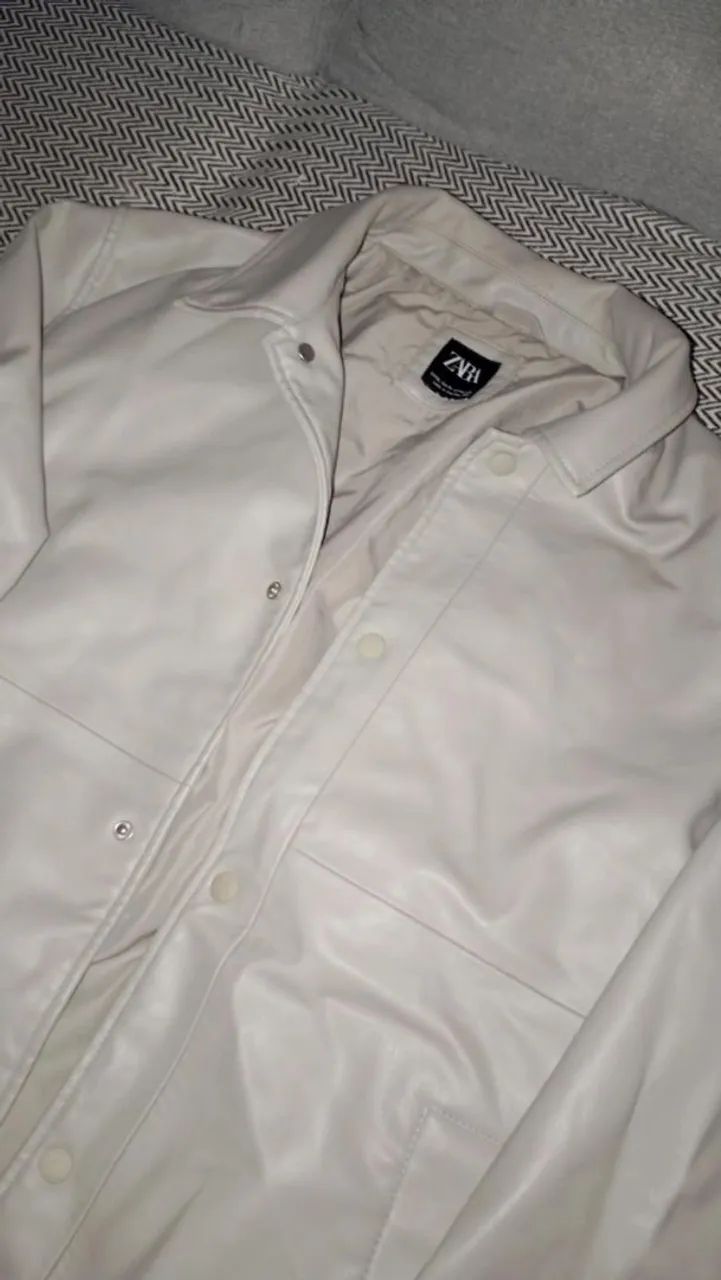 Jaqueta overshirt da Zara - Foto 2