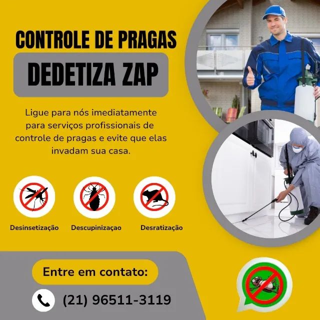 DETETIZAÇÃO E CONTROLE DE PRAGAS - Foto 5