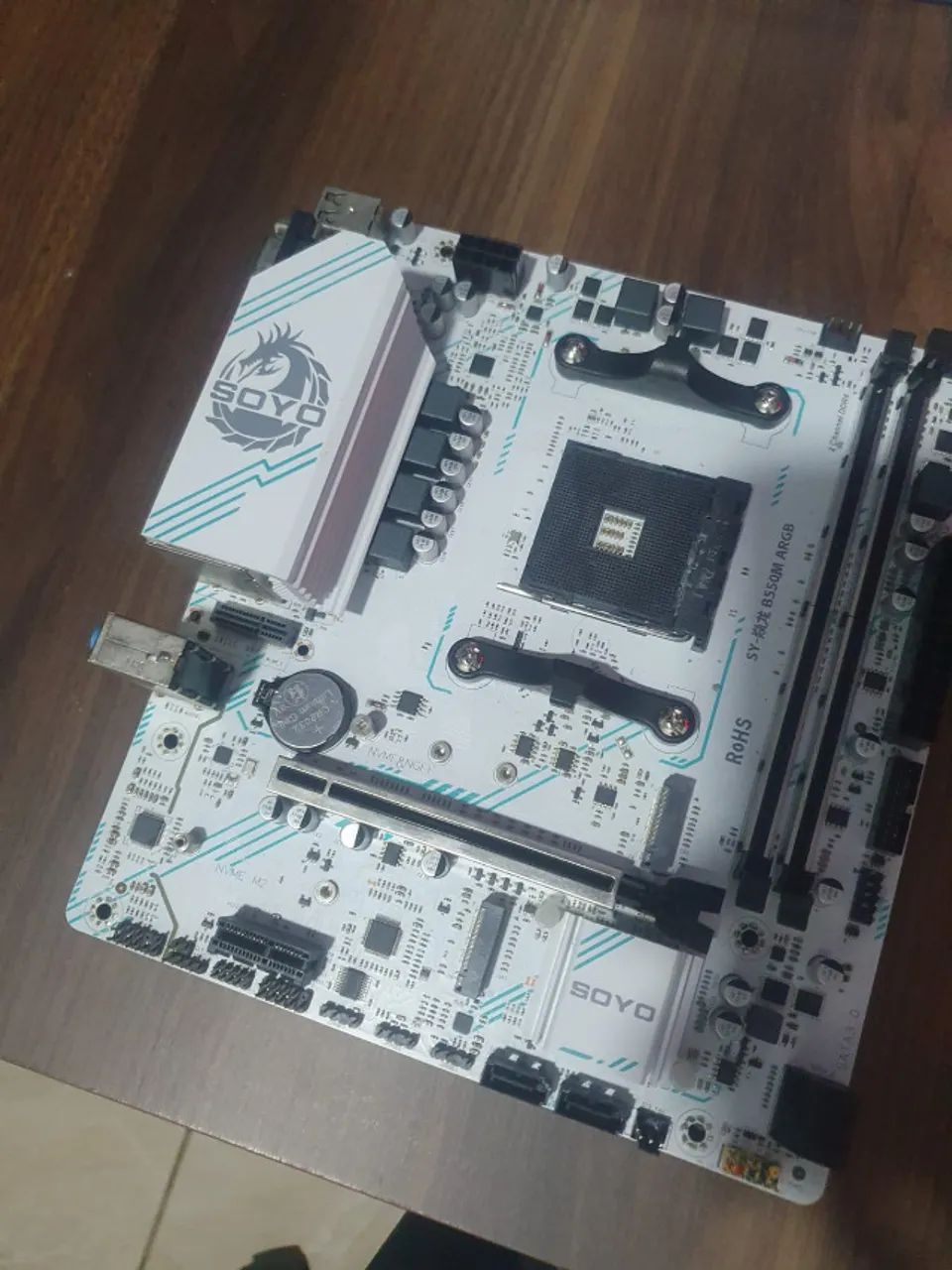Placa mãe soyo b550 argb - Foto 2