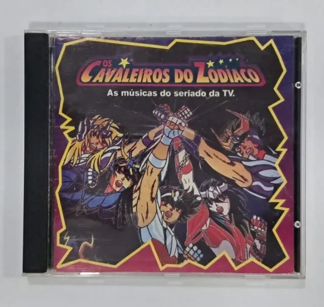 CD Os Cavaleiros Do Zodíaco As Músicas Do Seriado Da TV 1995