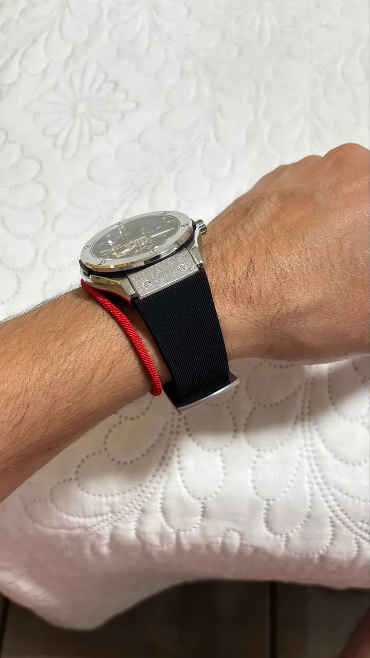 Relógio Automático Axel Masculino - Elegante, Sem Bateria e em Ótimo Estado - Foto 4
