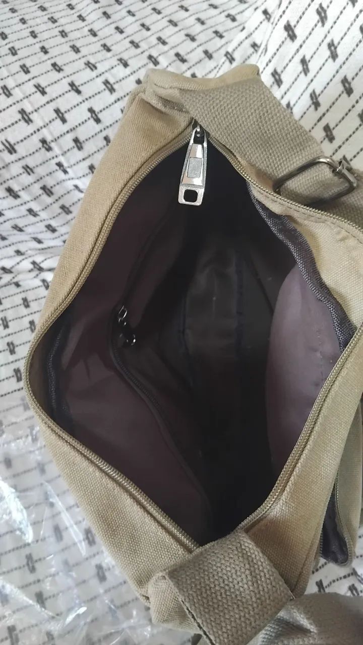 Bolsa masculina transversal  - Foto 4