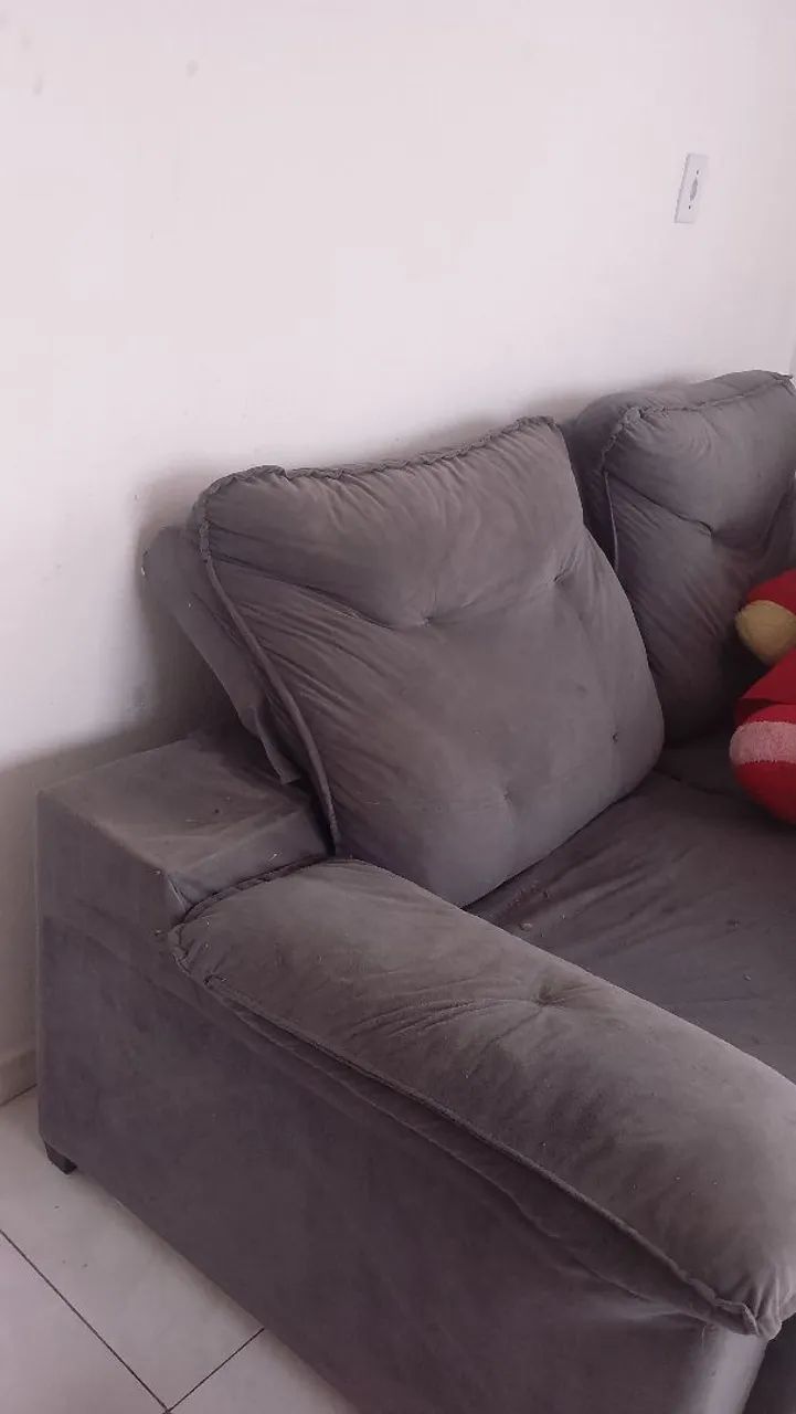 Sofá + urso gigante R$ 200 - Foto 3
