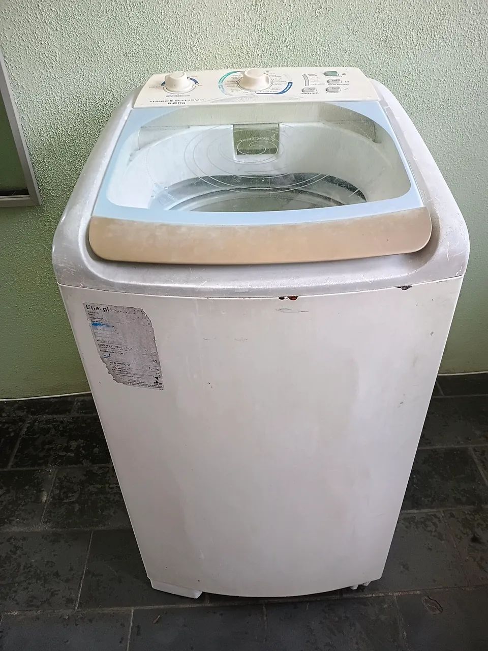 Máquina de lavar Eletrolux 8kg COM DEFEITO