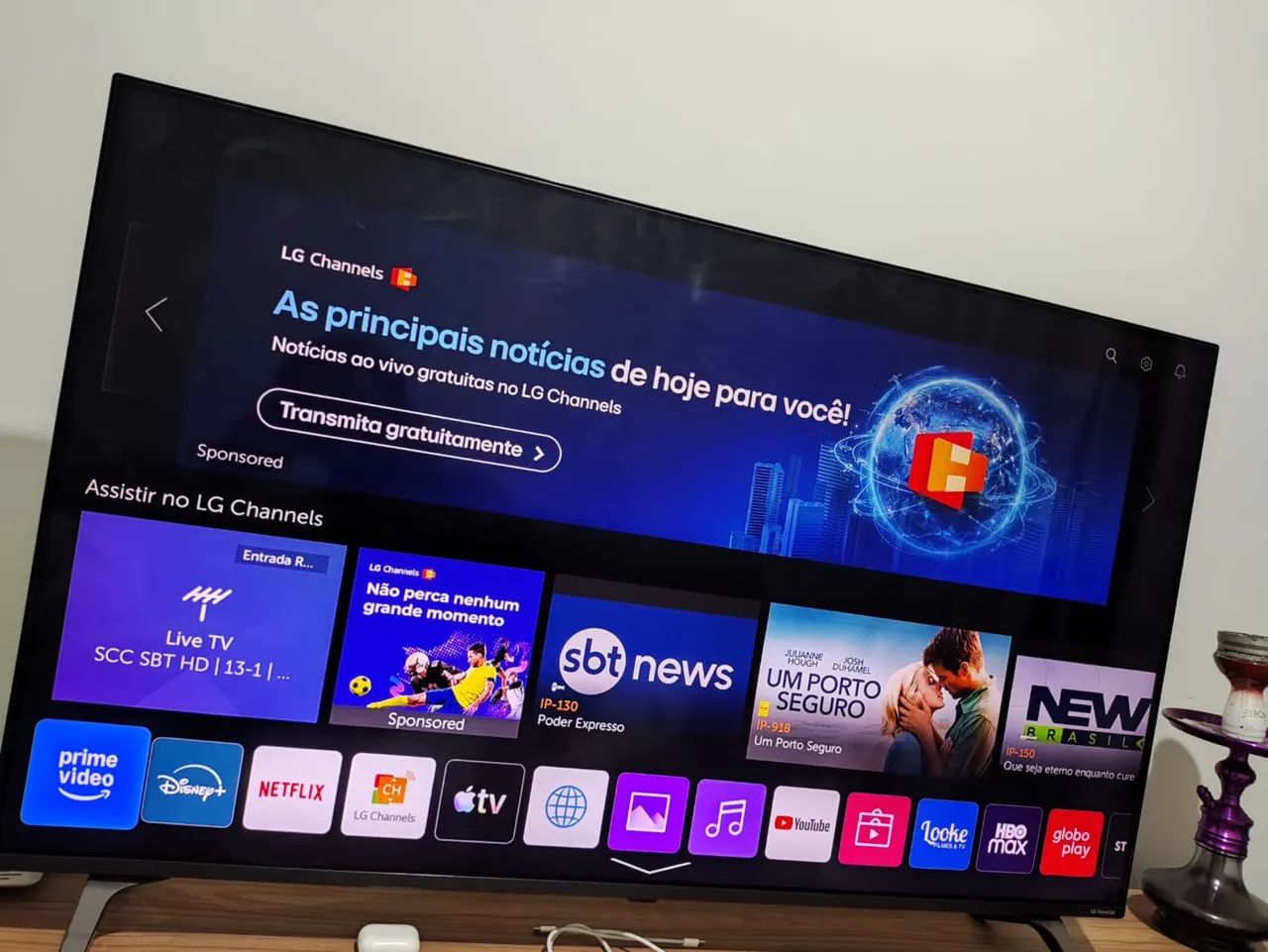 LG 50 polegadas tela infinita  - Foto 4