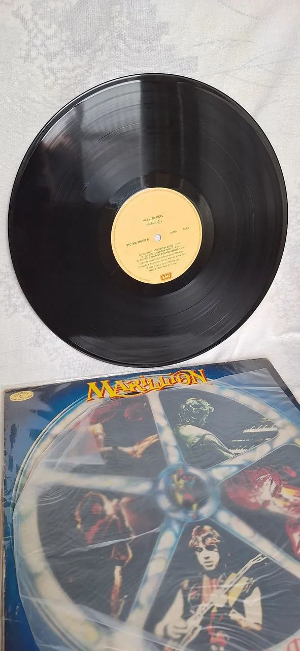 LP Disco Vinil Marillion - Real To Reel Live 1984 - Foto 5