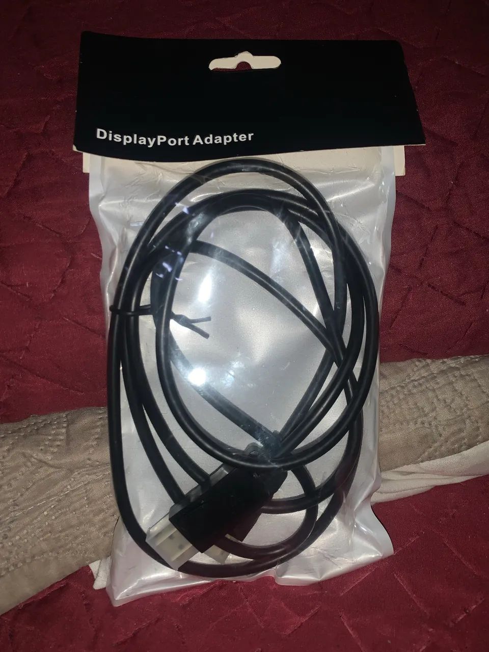 Cabo DisplayPort novo