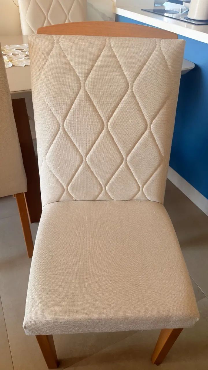 Mesa de jantar + 6 cadeiras | 1,80 m - Foto 5