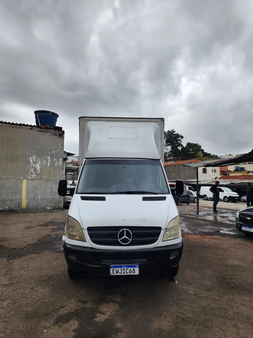 Sprinter 515 2013 baú Facchini com plataforma