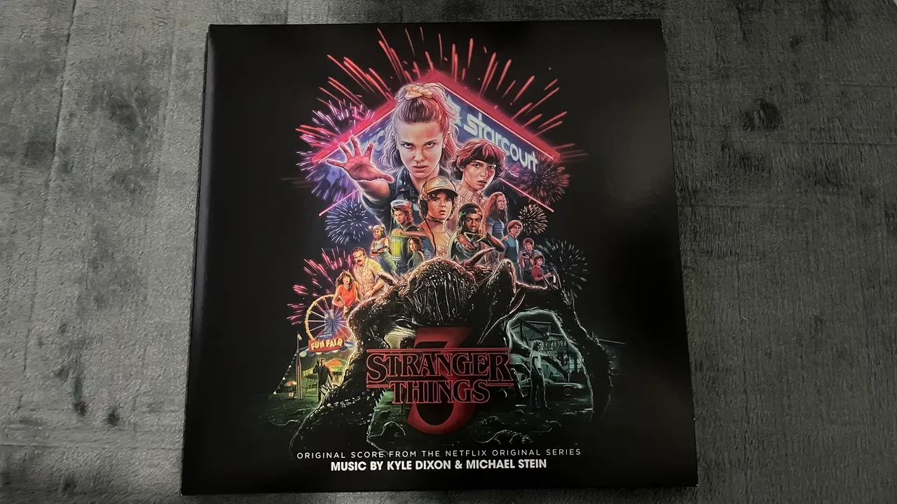 Disco de vinil Stranger Things 3