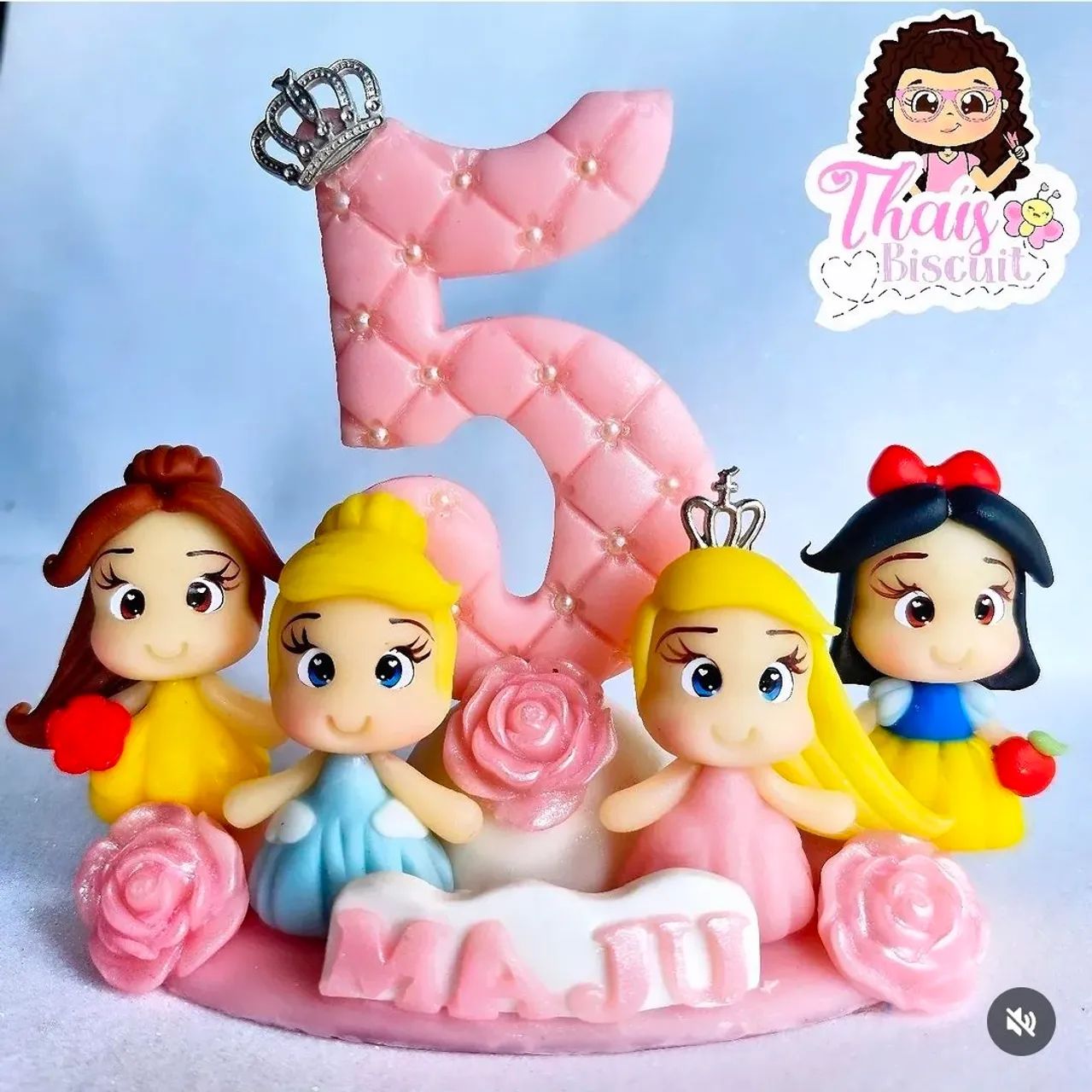 Velas para aniversário em biscuit  - Foto 2