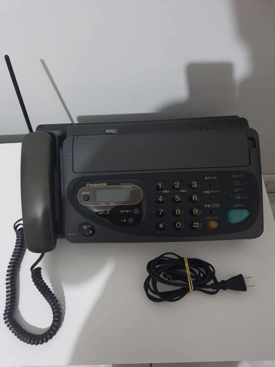 Aparelho de fax com telefone 