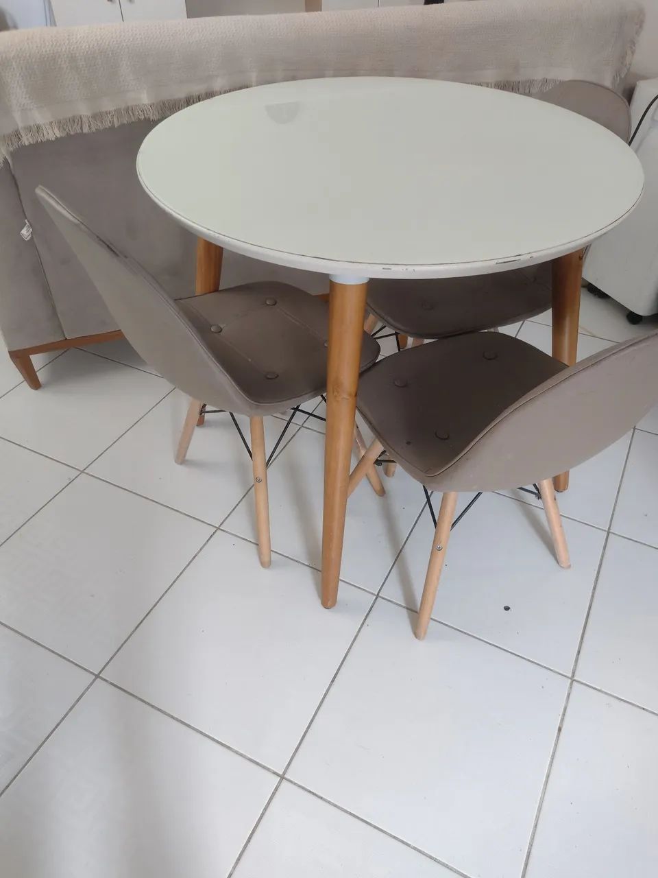 Mesa de vidro 