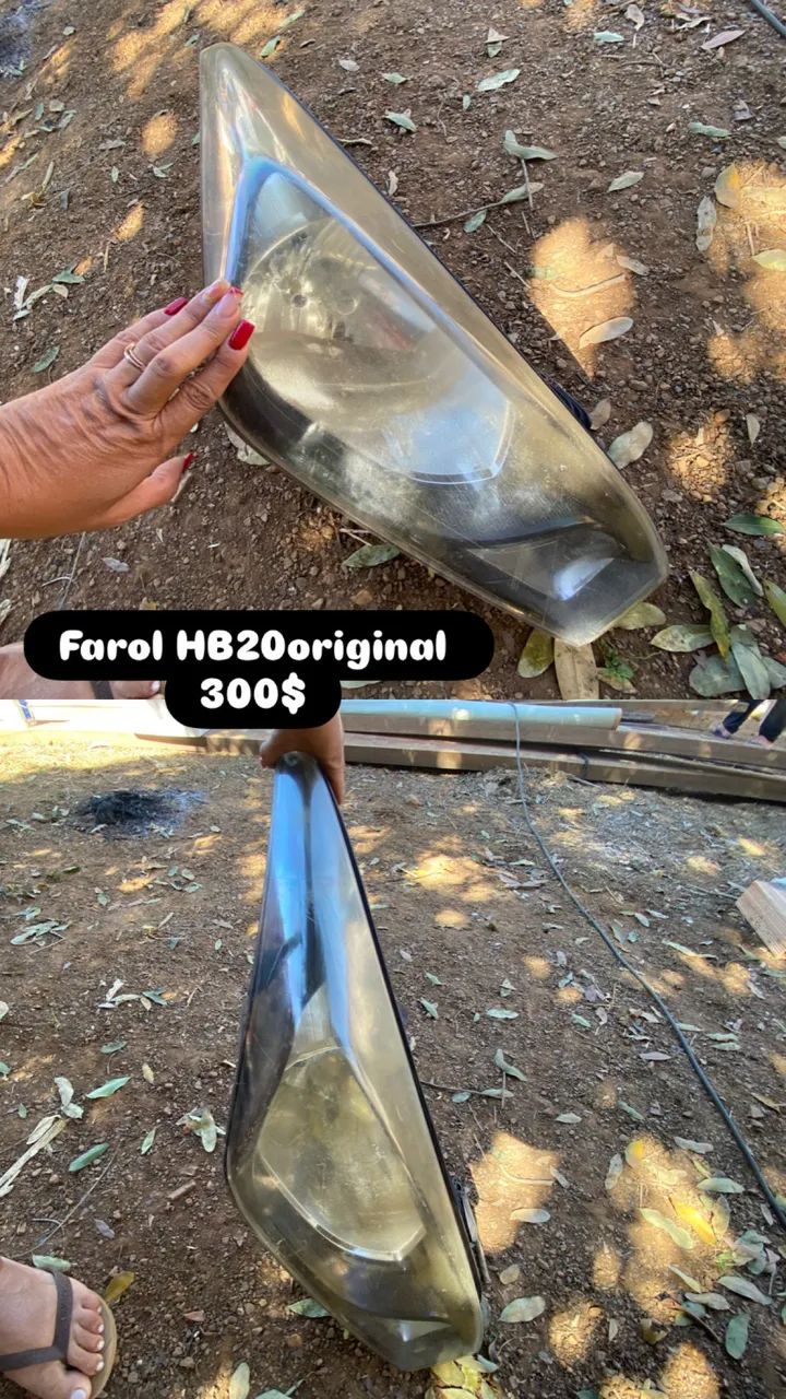 Farol HB20 original 2015 a 2019