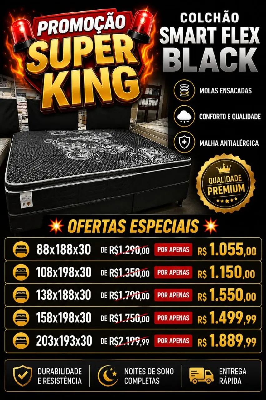 COLCHÕES SOLTEIRO A PARTIR DE R$370, - Foto 5