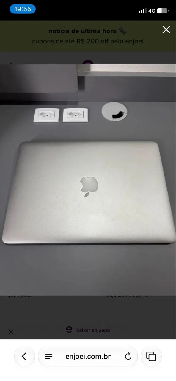 Vendo MacBook Air 2017 em ótimo estado 