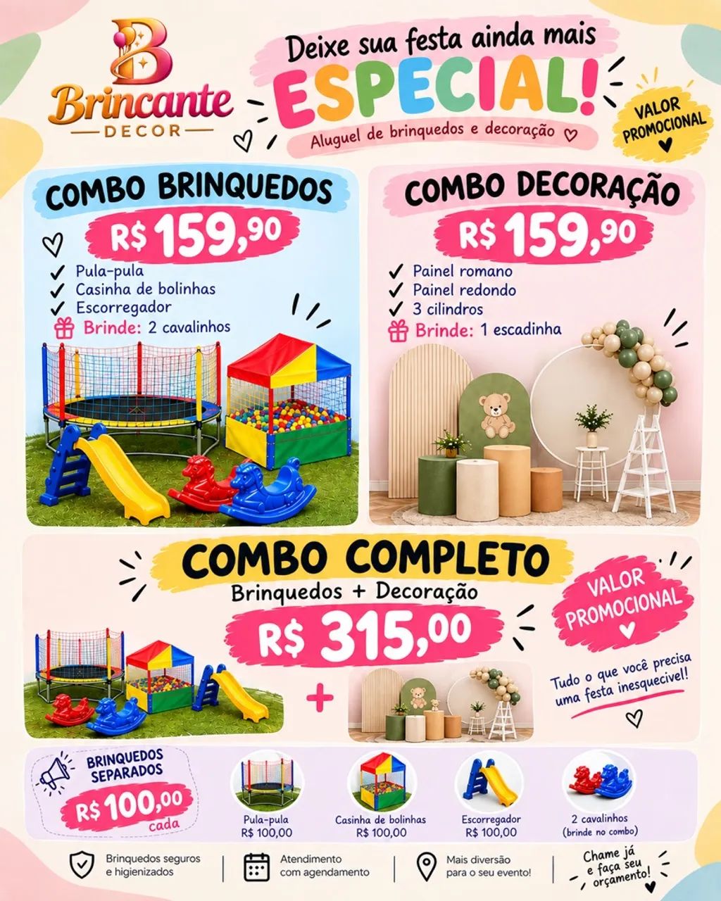 BRINQUEDOS E PEGUE E MONTE