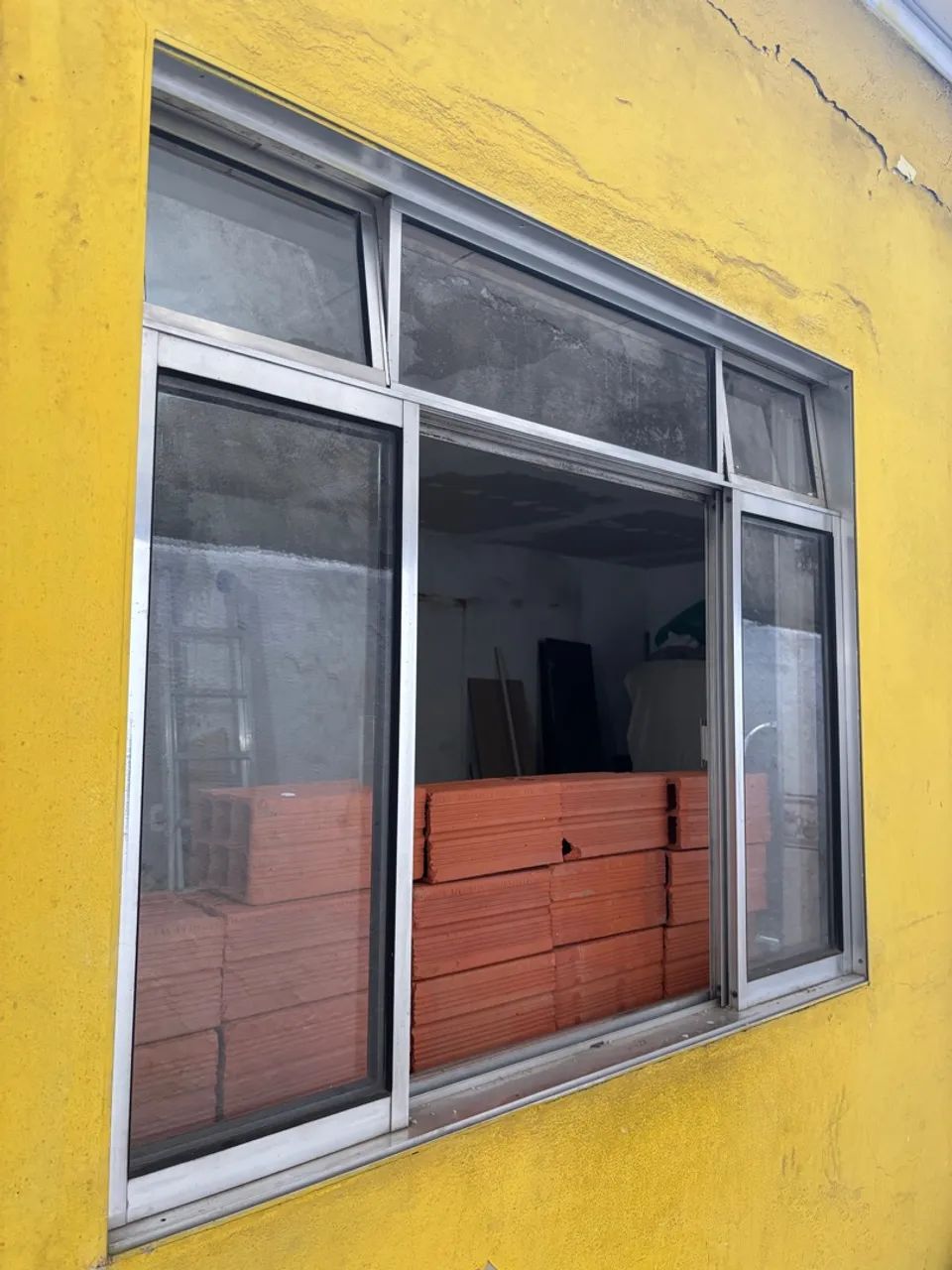 Janela + porta de alumínio com vidro - Foto 2