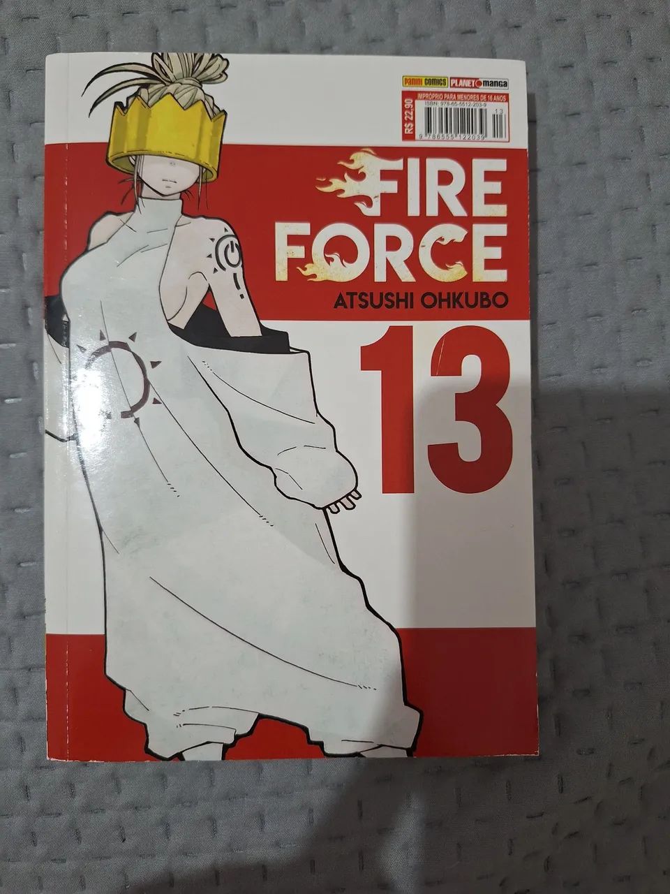 Mangá Fire force volume 13 - Foto 3
