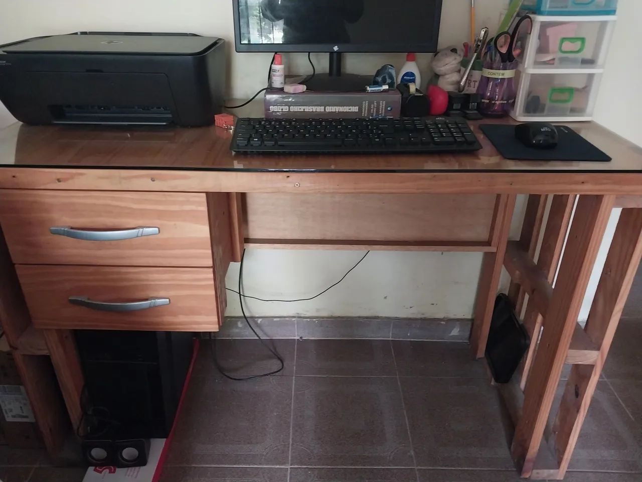 Mesa de Escritório em Palete - Foto 2