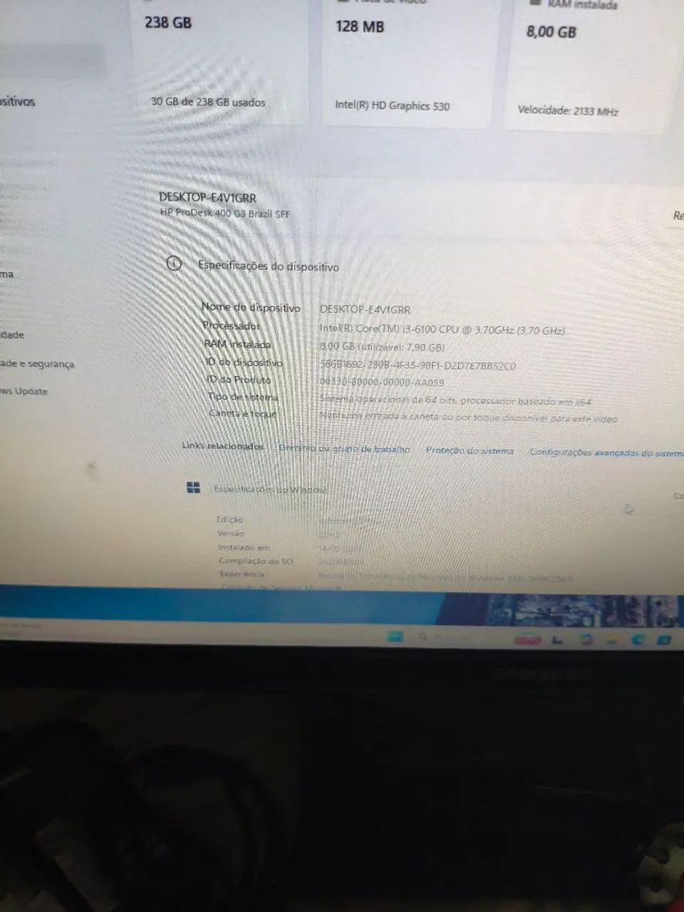 HP Prodesk 4000 g3 - Foto 2
