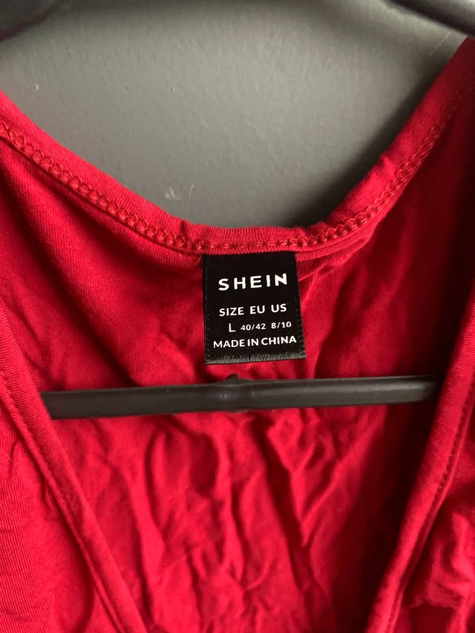 Vestido vermelho SHEIN  - Foto 5
