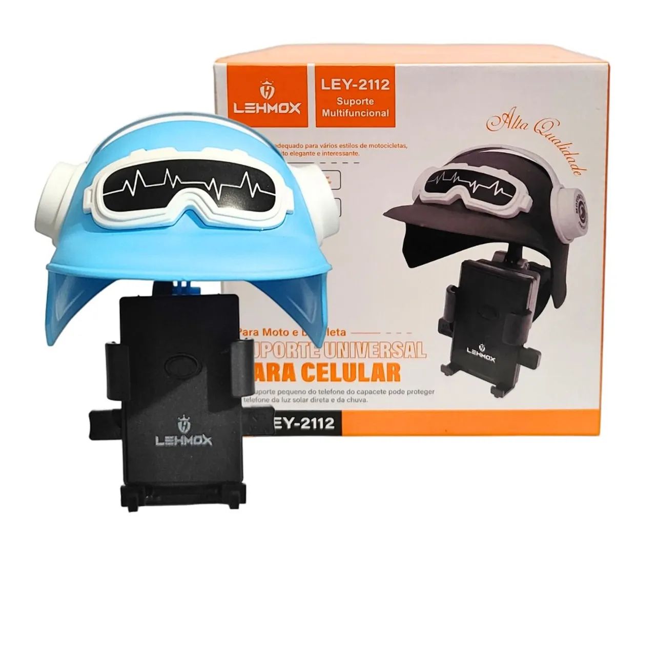 Suporte Universal para Celular Moto e Bike com Giro 360° - Foto 3