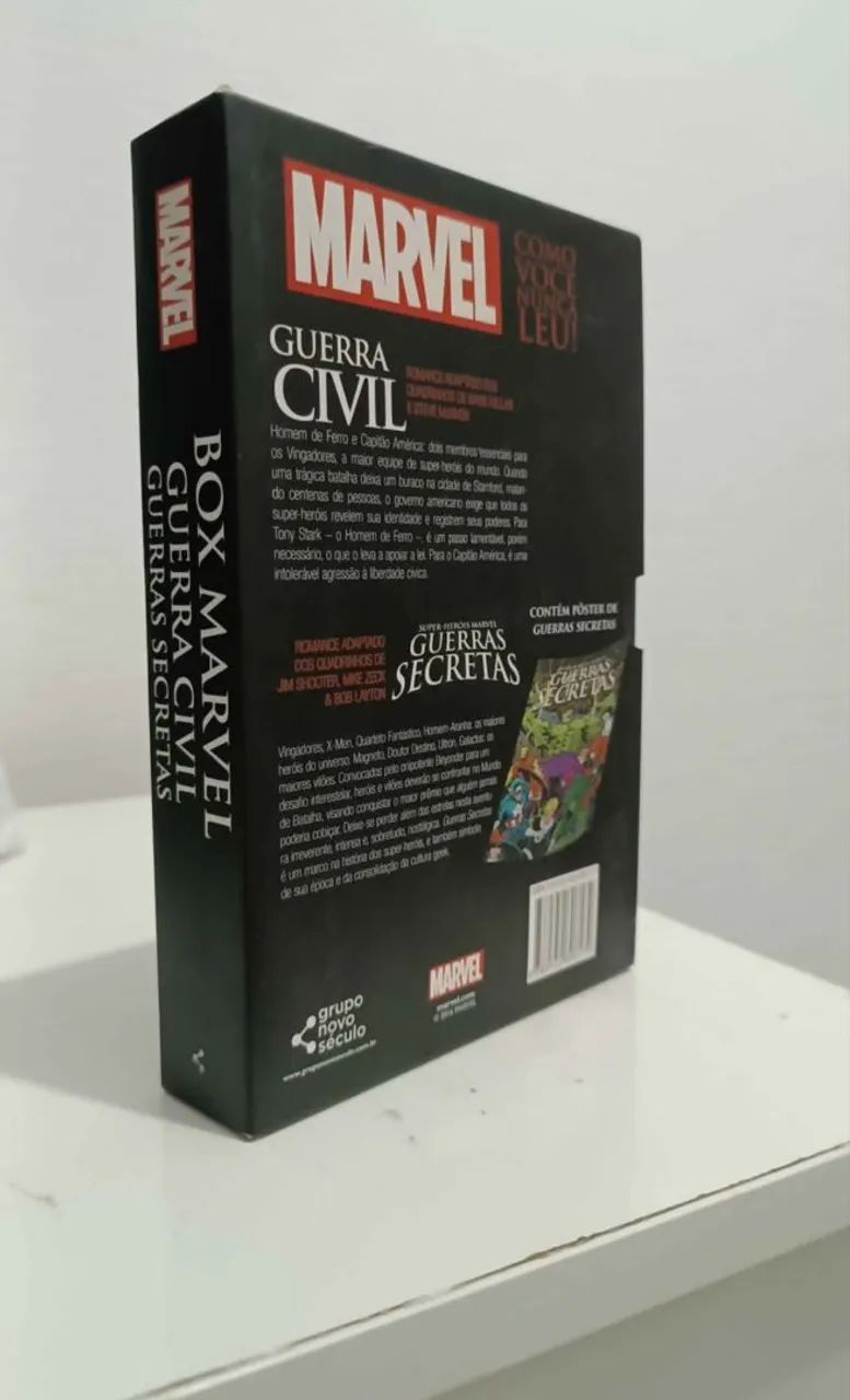Box Livros Marvel + Poster - Foto 2