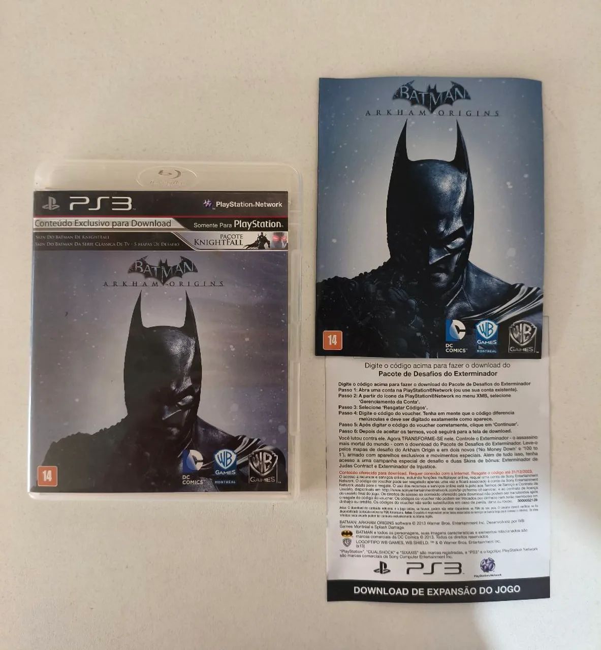 Jogo Batman Arkham: Origins original PS3 