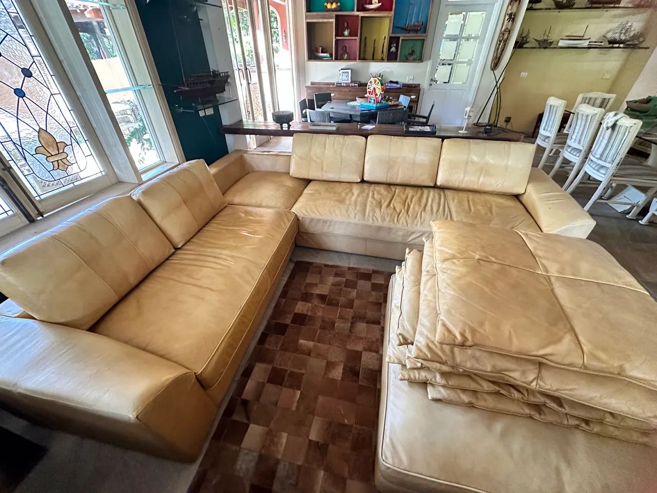 Sofa de couro legítimo  - Foto 5