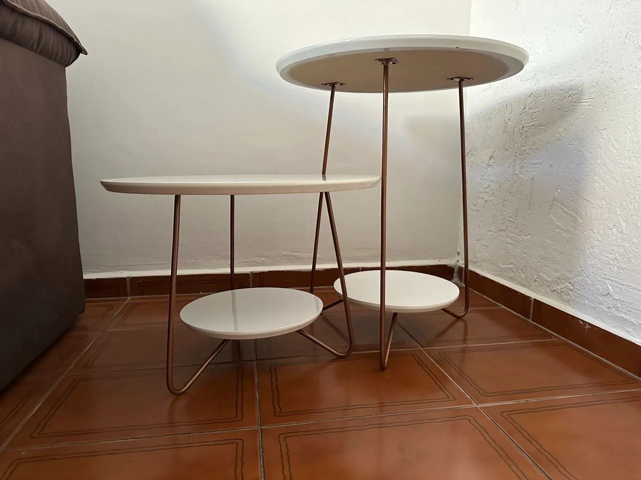 Conjunto Mesa Centro E Lateral Liz  - Foto 2