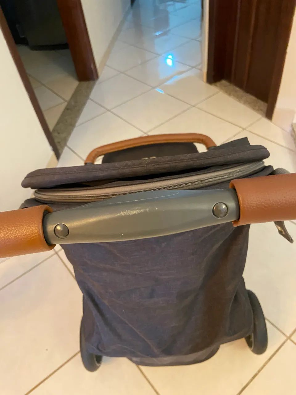 Carrinho de Bebê ABC Design Treviso 3 - Woven Black (Excelente Estado) - Foto 5