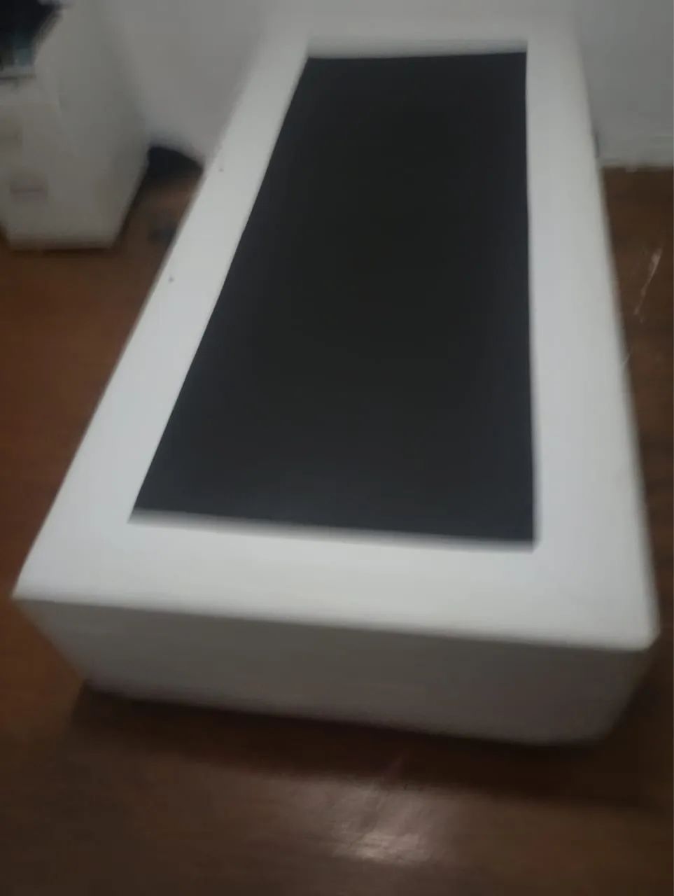 Cama solteiro com colchão Baú semi nova  - Foto 2
