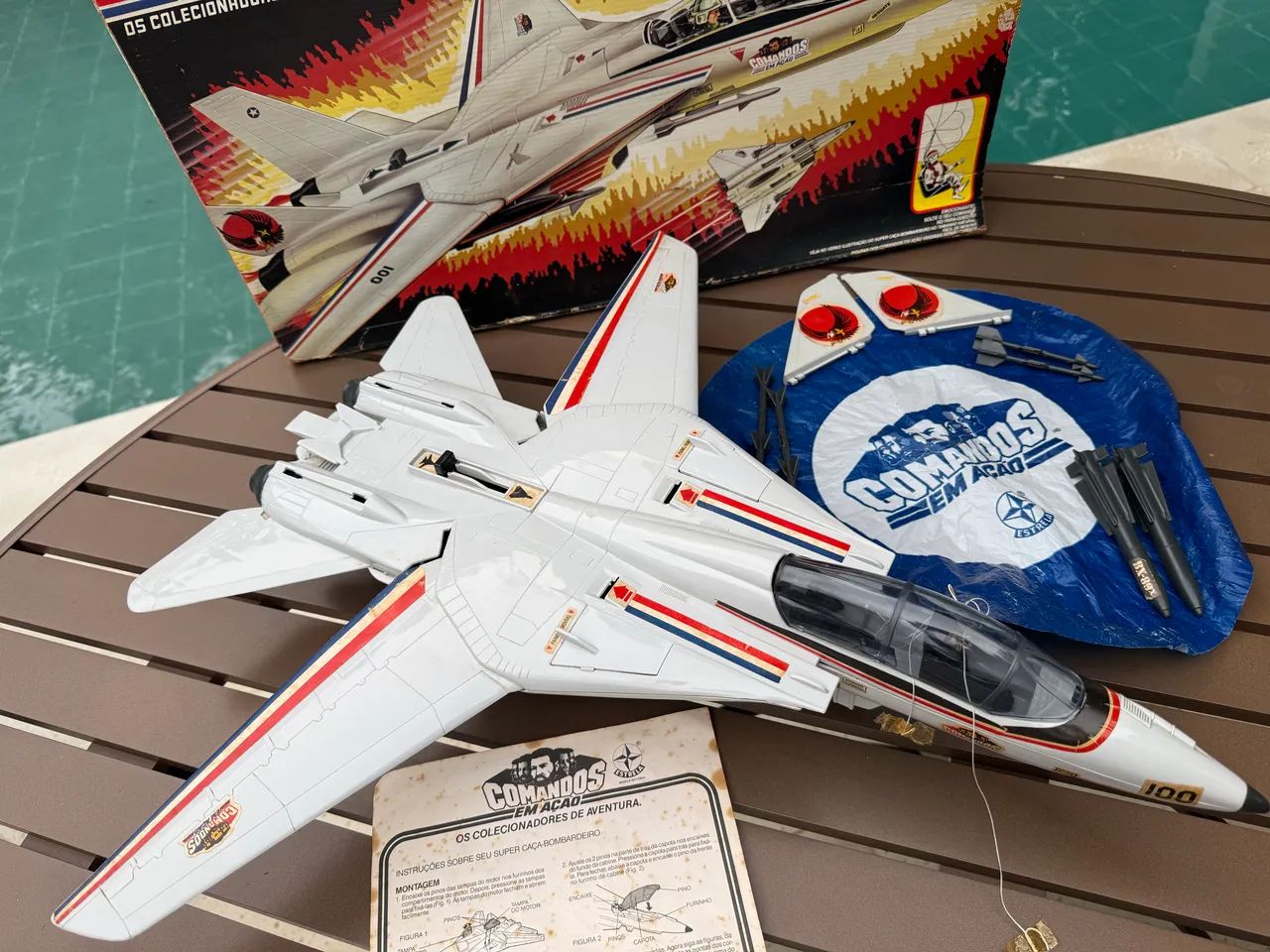 Comandos em Ação Estrela Super Caça-Bombardeiro - 1986  - Foto 3