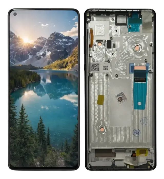 Tela Frontal Touch Display Moto Edge Plus Nacional Com Aro