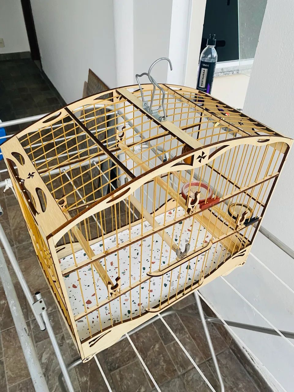 Barbada gaiola padrão torneio trinca ac/troca 