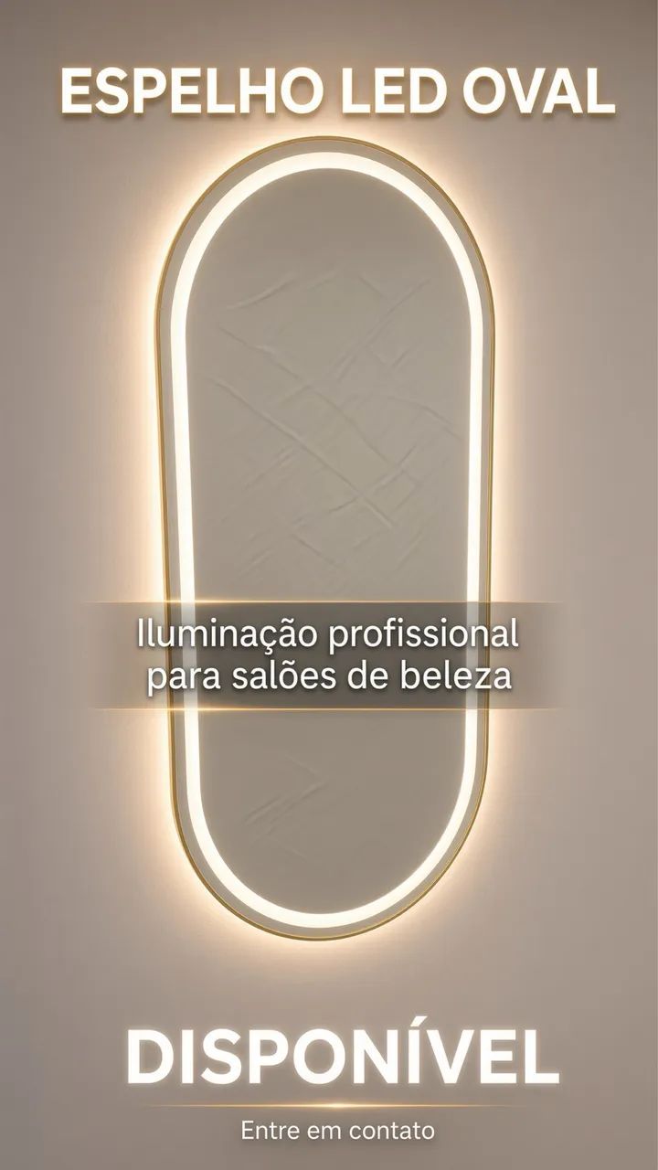 Espelho de led