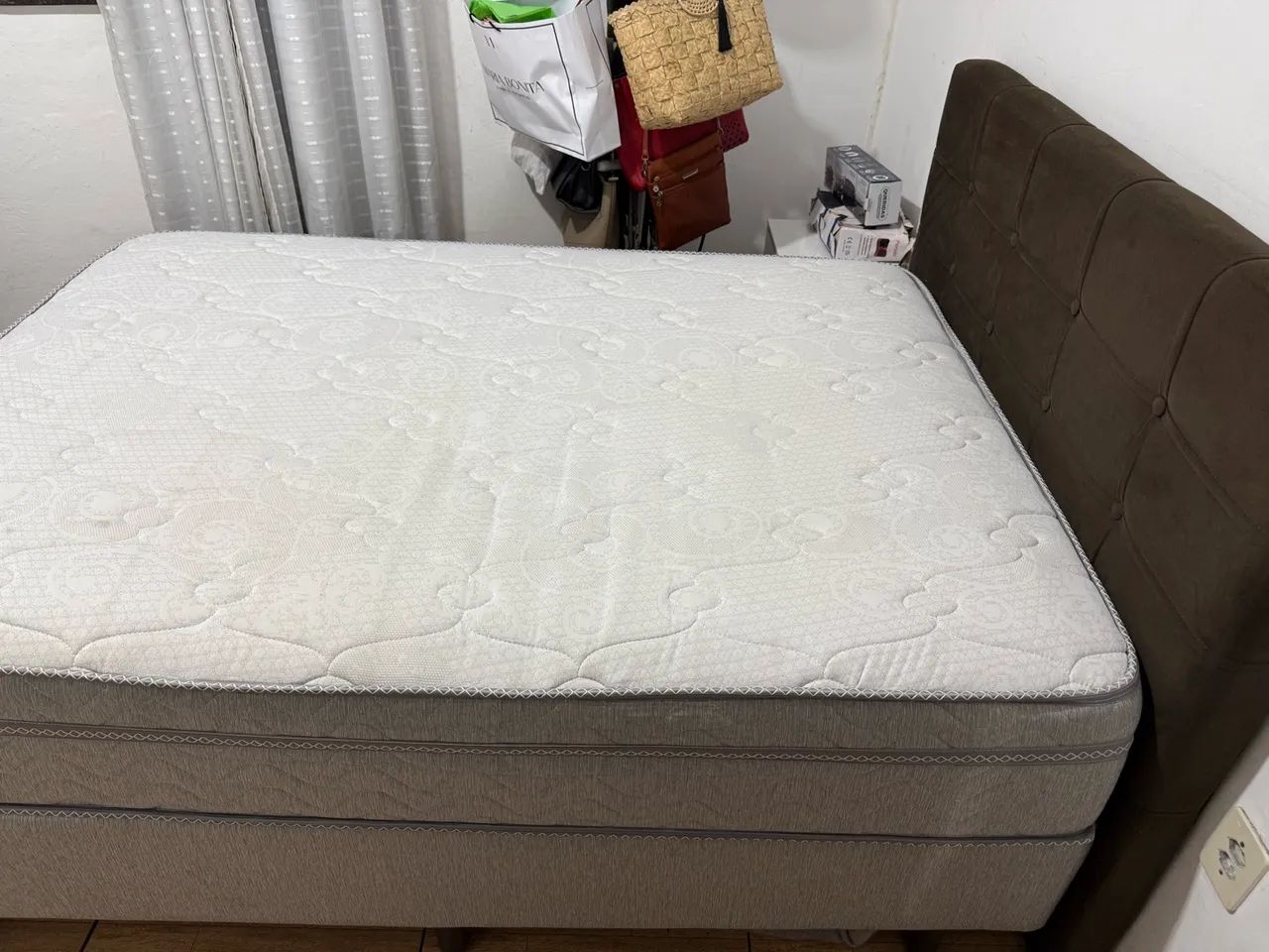 Cama completa com pillow molas ensacadas D45 - Foto 3
