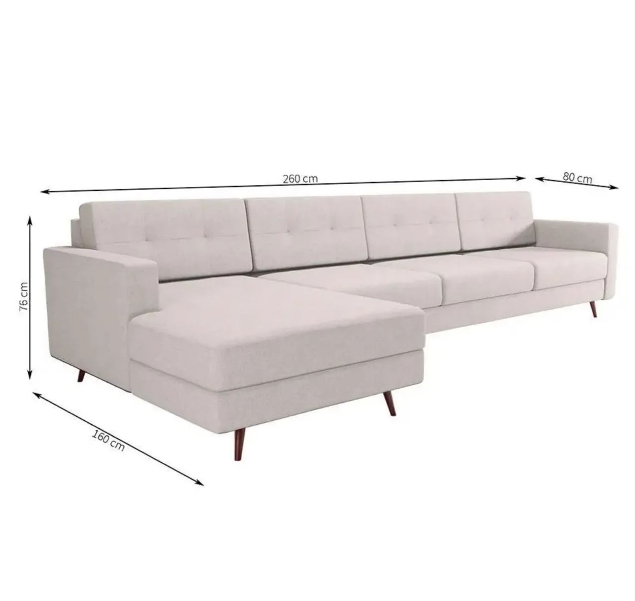 Sofá Living Cotton  - Foto 4