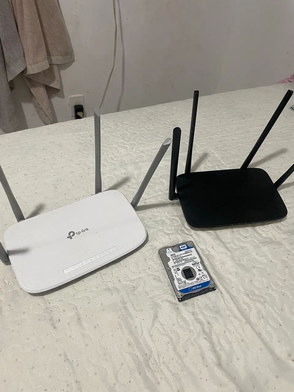 Roteador e HD