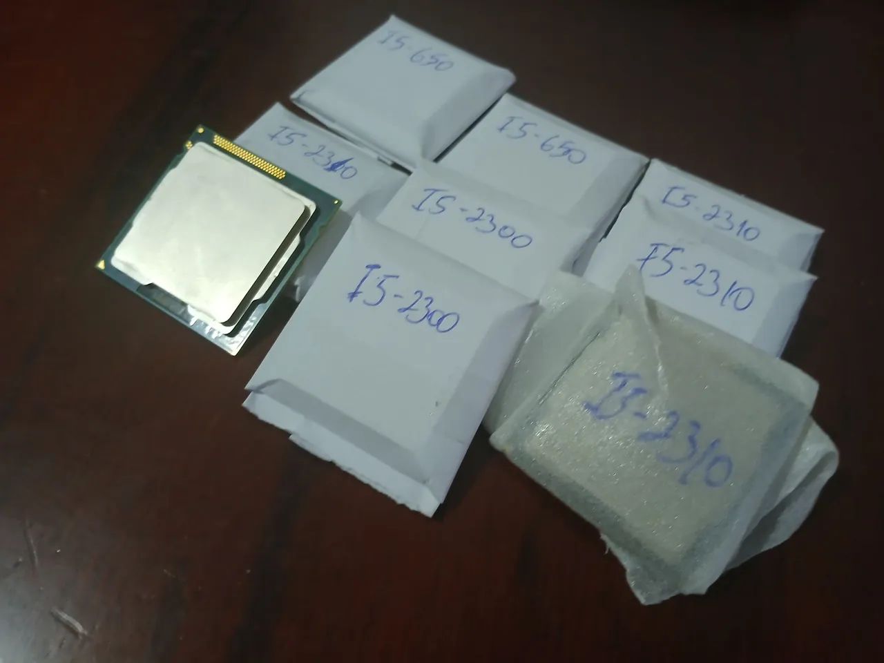 Lote de processadores Core i5